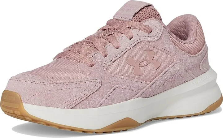 Under Armour Edge Suede Women's Shoes Tourmaline Pink/Summit White/Tourmaline Pink : 12 B - Medium, Synthetic - Image 5
