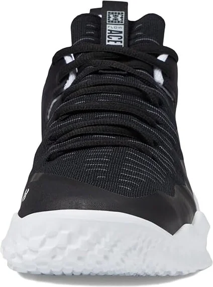 Under Armour Flow Ace Low Women's Volleyball Shoes Black/White/White : 6.5 B - Medium - Image 3