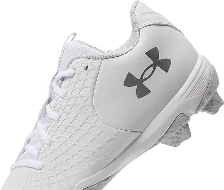Under Armour Glyde 2.0 RM Softball Cleats Women's Shoes White/White/Metallic Silver : 9.5 B - Medium - Image 4