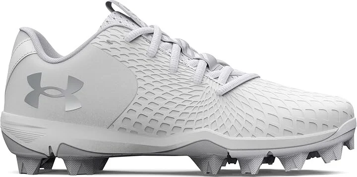 Under Armour Glyde 2.0 RM Softball Cleats Women's Shoes White/White/Metallic Silver : 9.5 B - Medium - Image 7