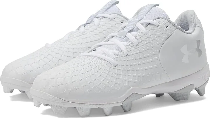 Under Armour Glyde 2.0 RM Softball Cleats Women's Shoes White/White/Metallic Silver : 9.5 B - Medium
