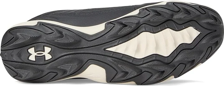 Under Armour Glyde Sola RM Softball Cleats Women's Shoes Black/White/Black : 11.5 B - Medium, Textile - Image 3