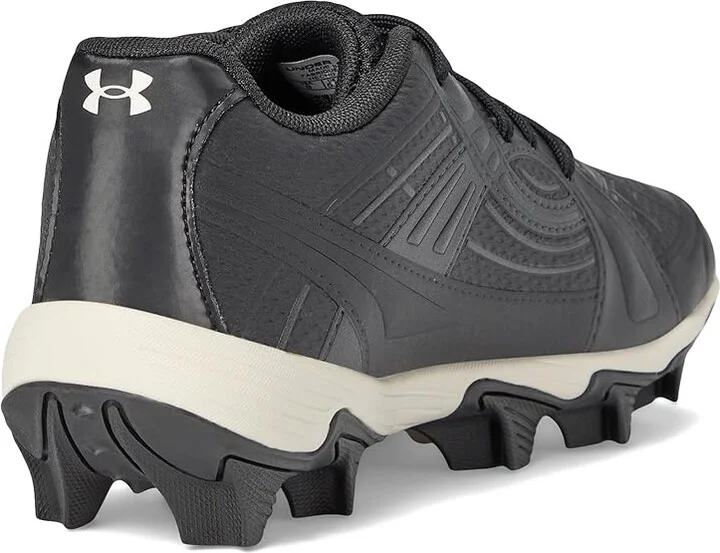 Under Armour Glyde Sola RM Softball Cleats Women's Shoes Black/White/Black : 11.5 B - Medium, Textile - Image 4