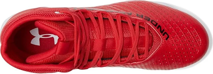 Under Armour Highlight Franchise RM 2.0 Men's Cleated Shoes Red/White/Black : 10 D - Medium, Synthetic - Image 2