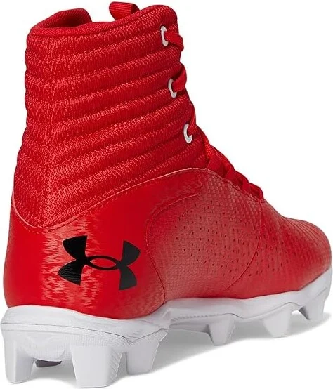 Under Armour Highlight Franchise RM 2.0 Men's Cleated Shoes Red/White/Black : 10 D - Medium, Synthetic - Image 4