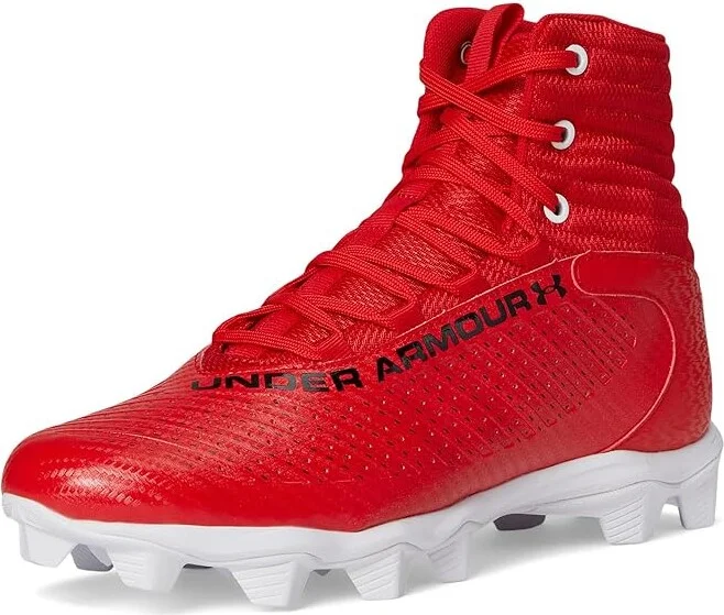 Under Armour Highlight Franchise RM 2.0 Men's Cleated Shoes Red/White/Black : 10 D - Medium, Synthetic - Image 5