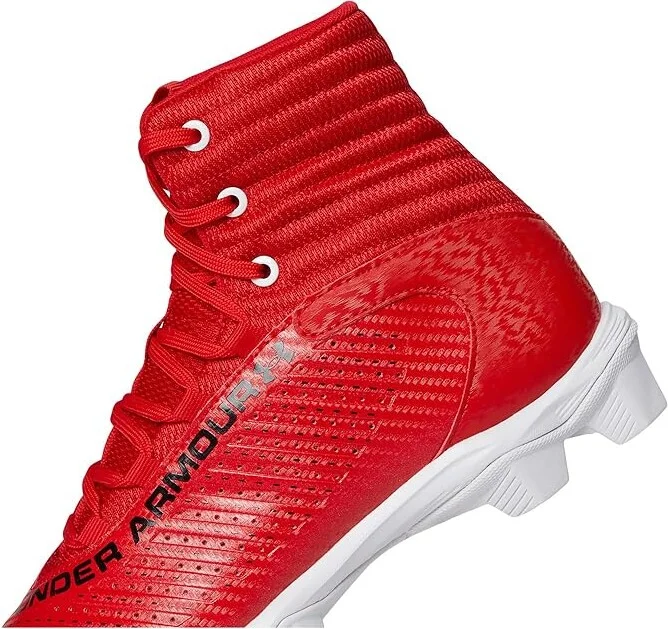 Under Armour Highlight Franchise RM 2.0 Men's Cleated Shoes Red/White/Black : 10 D - Medium, Synthetic - Image 7