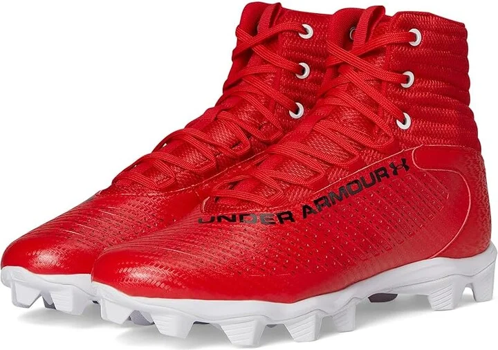 Under Armour Highlight Franchise RM 2.0 Men's Cleated Shoes Red/White/Black : 10 D - Medium, Synthetic