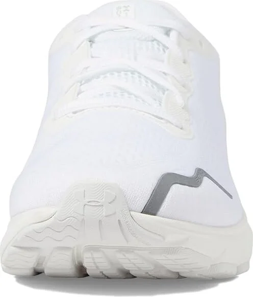 Under Armour HOVR Sonic 6 Men's Shoes White/White/Metallic Silver : 8 D - Medium, Textile - Image 3
