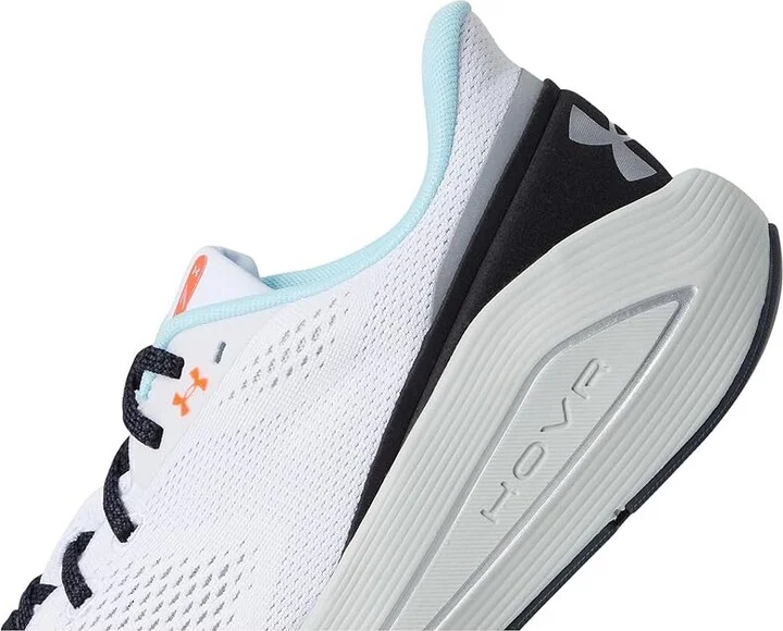 Under Armour Hovr Sonic 7 Men's Running Shoes White/Hydro Green/Metallic Silver : 11 D - Medium, Synthetic - Image 7