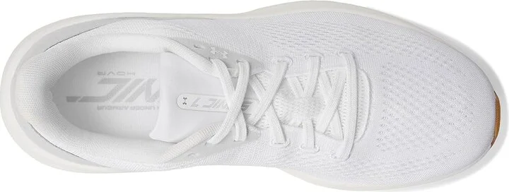 Under Armour Hovr Sonic 7 Women's Running Shoes White/White/White : 8 B - Medium, Synthetic - Image 2