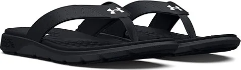 Under Armour Ignite 7 Flip-Flop Men's Shoes Black/Black/White : 9 D - Medium, Synthetic
