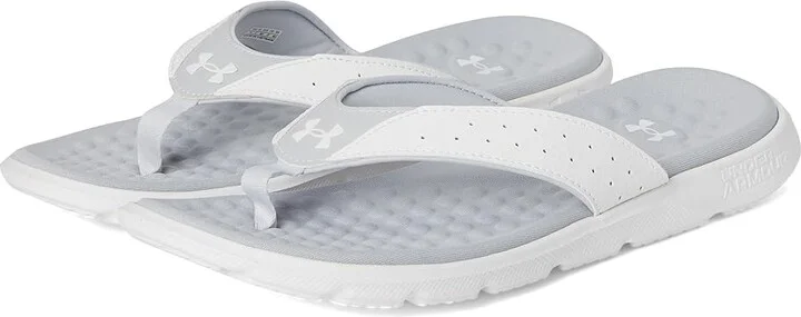 Under Armour Ignite 7 Flip-Flop Men's Shoes White/Halo Gray/White : 9 D - Medium, Synthetic