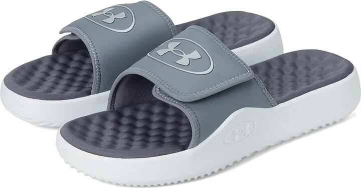 Under Armour Ignite Pro 8 Men's Sandals Titan Gray/Distant Gray/Castlerock : 9 D - Medium, Rubber
