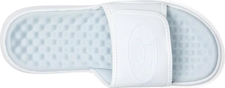 Under Armour Ignite Pro 8 Women's Shoes White/Halo Gray/White : 7 B - Medium, Rubber - Image 2