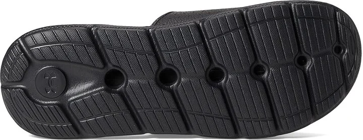 Under Armour Ignite Pro Slide Men's Shoes Black/Black/White : 15 D - Medium, Synthetic - Image 3