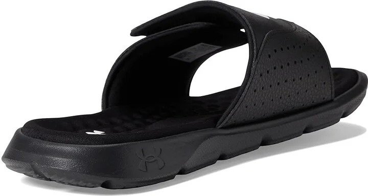 Under Armour Ignite Pro Slide Men's Shoes Black/Black/White : 15 D - Medium, Synthetic - Image 4
