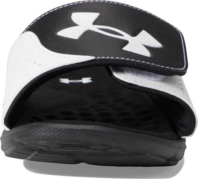 Under Armour Ignite Pro Slide Men's Shoes Black/White/Black : 15 D - Medium, Synthetic - Image 2