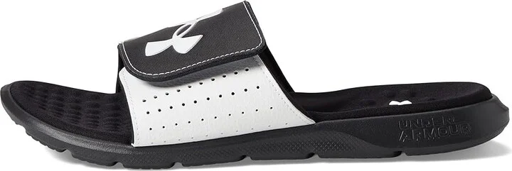 Under Armour Ignite Pro Slide Men's Shoes Black/White/Black : 15 D - Medium, Synthetic - Image 5