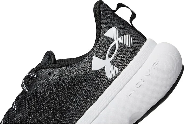 Under Armour Infinite Men's Running Shoes Black/Black/White : 10.5 D - Medium, Polyester - Image 4