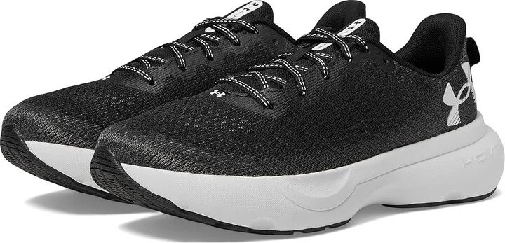 Under Armour Infinite Men's Running Shoes Black/Black/White : 10.5 D - Medium, Polyester