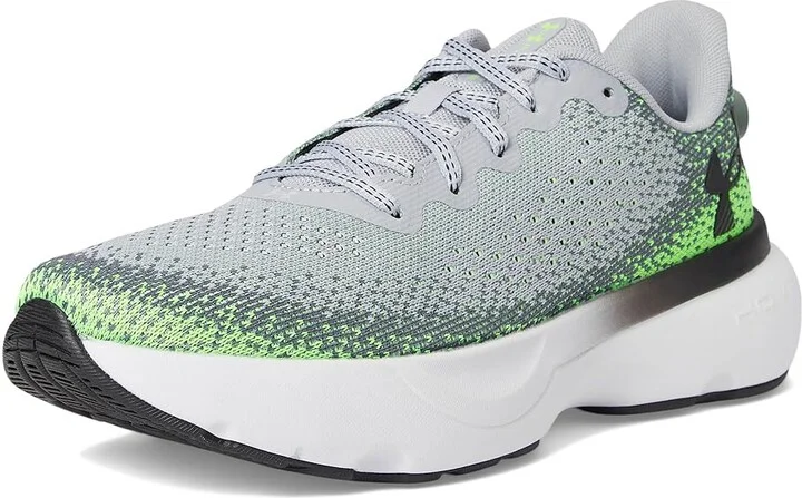 Under Armour Infinite Men's Running Shoes Mod Gray/Hyper Green/Black : 11.5 D - Medium, Polyester - Image 5