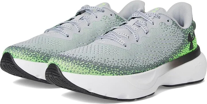 Under Armour Infinite Men's Running Shoes Mod Gray/Hyper Green/Black : 11.5 D - Medium, Polyester