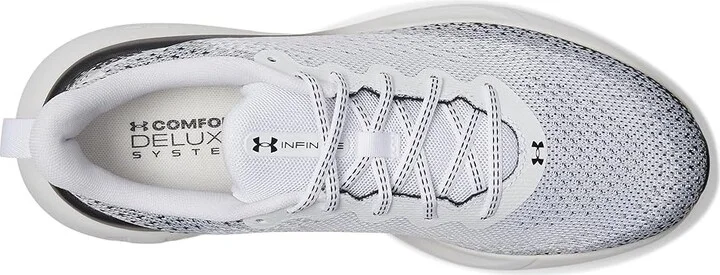 Under Armour Infinite Men's Running Shoes White/Black/White : 8.5 D - Medium, Polyester - Image 2