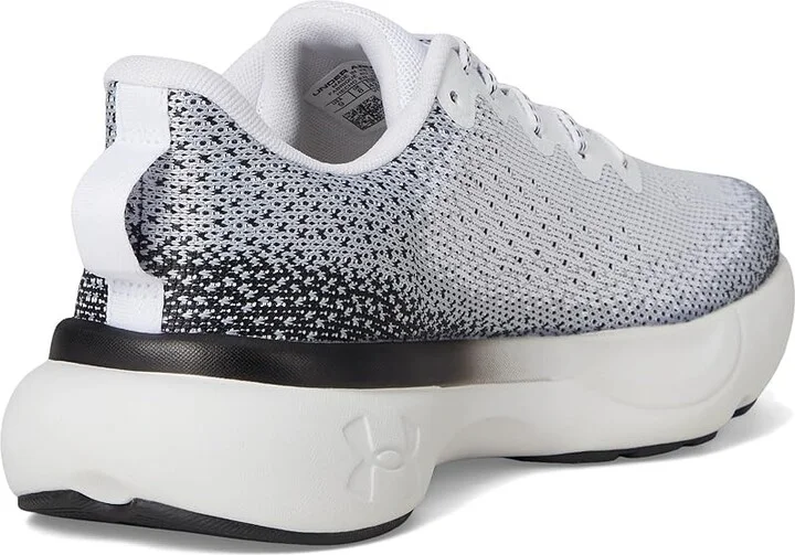 Under Armour Infinite Men's Running Shoes White/Black/White : 8.5 D - Medium, Polyester - Image 4