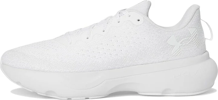 Under Armour Infinite Men's Running Shoes White/White/White : 8.5 D - Medium, Polyester - Image 6
