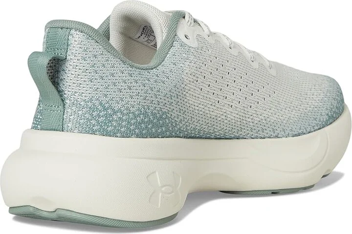 Under Armour Infinite Women's Running Shoes White Quartz/Silica Green/Metallic Silica : 7 B - Medium - Image 4