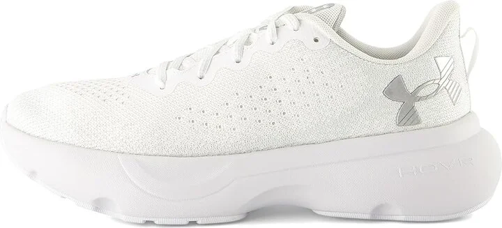 Under Armour Infinite Women's Running Shoes White/White/Metallic Silver : 5.5 B - Medium - Image 6