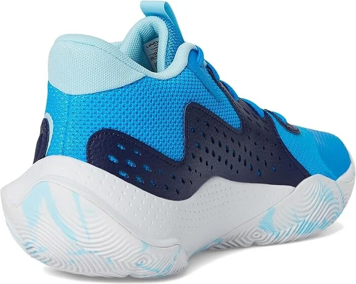 Under Armour JET '23 Shoes Electric Blue/Midnight Navy/Stream : Men's 11.5 - Women's 13 Medium, Rubber - Image 4