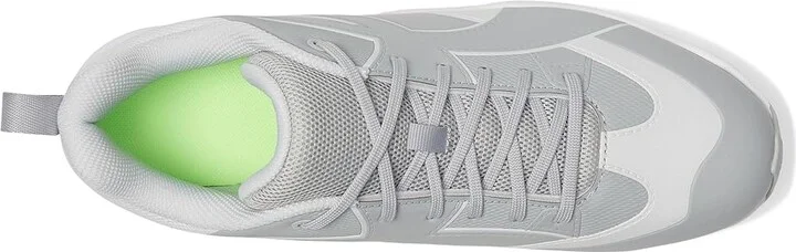 Under Armour Leadoff Icon Low RM Baseball Cleats Men's Shoes Baseball Gray/White/Baseball Gray : 12 D - Medium, Synthetic - Image 2