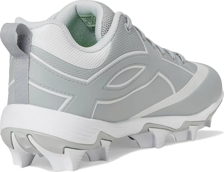 Under Armour Leadoff Icon Low RM Baseball Cleats Men's Shoes Baseball Gray/White/Baseball Gray : 12 D - Medium, Synthetic - Image 4