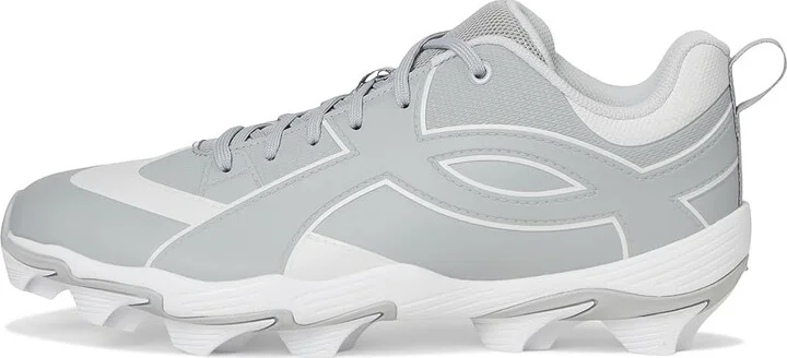 Under Armour Leadoff Icon Low RM Baseball Cleats Men's Shoes Baseball Gray/White/Baseball Gray : 12 D - Medium, Synthetic - Image 6