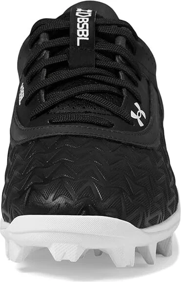 Under Armour Leadoff Low RM 3.0 Baseball Cleat Men's Shoes Black/Black/White : 15 D - Medium, Synthetic - Image 3