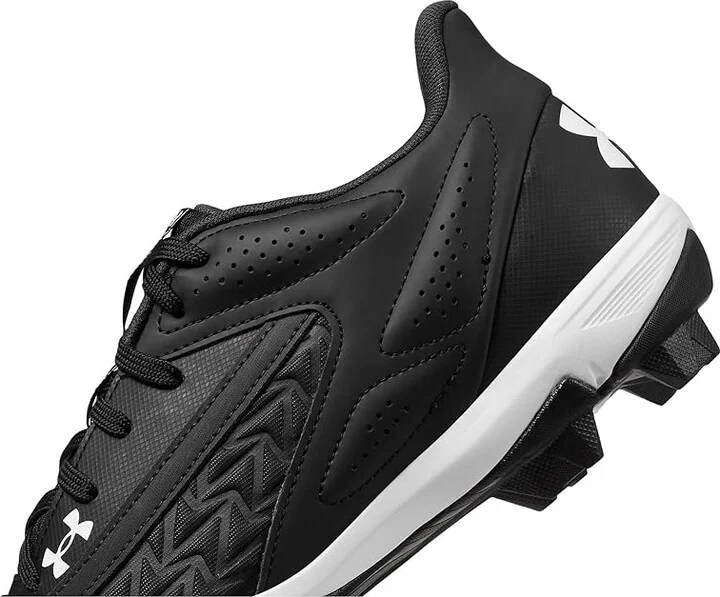 Under Armour Leadoff Low RM 3.0 Baseball Cleat Men's Shoes Black/Black/White : 15 D - Medium, Synthetic - Image 4