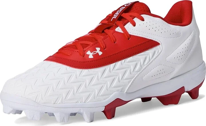 Under Armour Leadoff Low RM 3.0 Baseball Cleat Men's Shoes Black/Black/White : 15 D - Medium, Synthetic - Image 10
