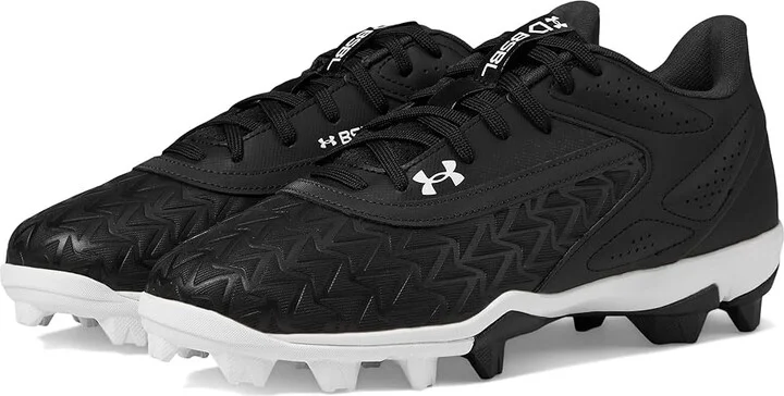 Under Armour Leadoff Low RM 3.0 Baseball Cleat Men's Shoes Black/Black/White : 15 D - Medium, Synthetic