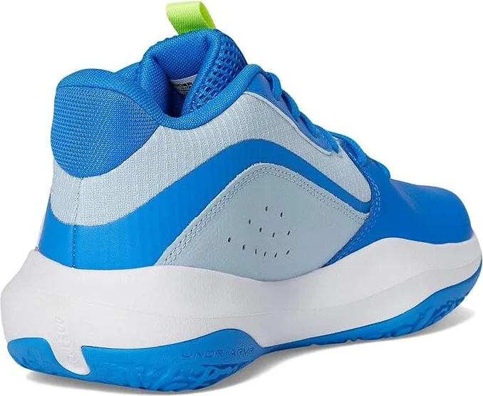 Under Armour Lockdown 7 Basketball Shoes Blue Calm/Blue Atlantis/Metallic Blue Calm : Men's 10.5 - Women's 12 Medium, Synthetic - Image 4