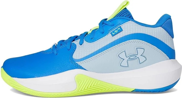 Under Armour Lockdown 7 Basketball Shoes Blue Calm/Blue Atlantis/Metallic Blue Calm : Men's 10.5 - Women's 12 Medium, Synthetic - Image 6