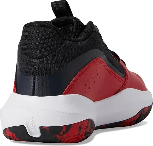 Under Armour Lockdown 7 Basketball Shoes Red/Black/Red : Men's 9.5 - Women's 11 Medium, Synthetic - Image 4