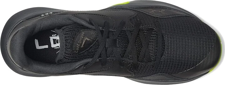 Under Armour Lockdown 7 Low Basketball Shoes Black/Black/Metallic Black : Men's 7 - Women's 8.5 Medium, Synthetic - Image 2