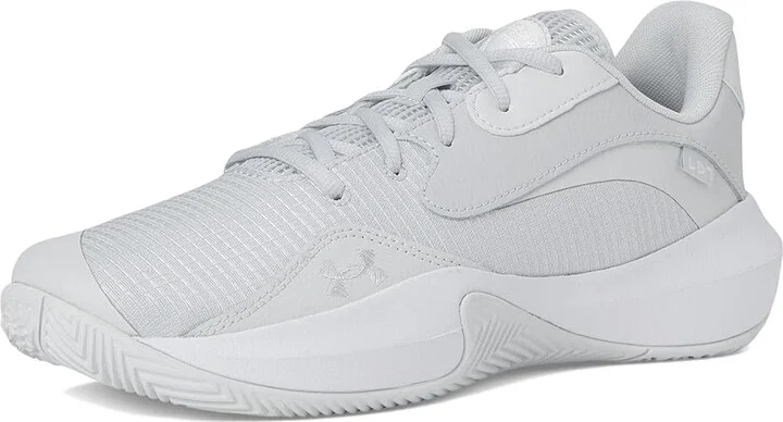 Under Armour Lockdown 7 Low Basketball Shoes Halo Gray/Distant Gray/Halo Gray : Men's 12.5 - Women's 14 Medium, Synthetic - Image 5