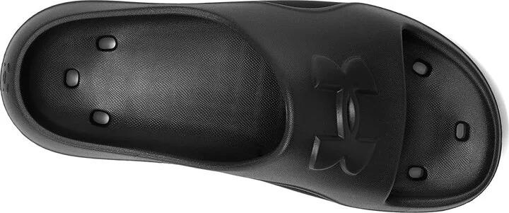 Under Armour Locker V Men's Sandals Black/Black/Black : 7 D - Medium, Rubber - Image 2