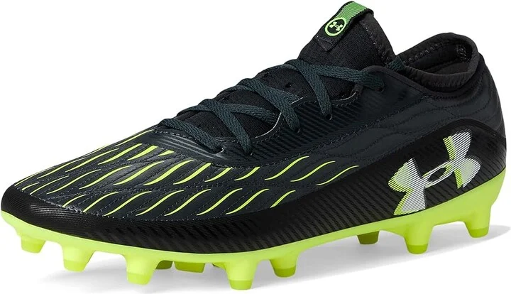 Under Armour Magnetico Select 4 Soccer Cleats Soccer Shoes Black/Anthracite/White : Men's 9.5 - Women's 11 Medium, Synthetic - Image 5