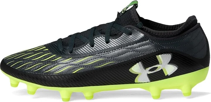 Under Armour Magnetico Select 4 Soccer Cleats Soccer Shoes Black/Anthracite/White : Men's 9.5 - Women's 11 Medium, Synthetic - Image 6