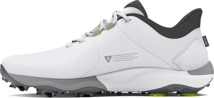 (100) White/White/Metallic Gun Metal