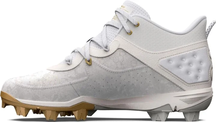 (100) White/White/Metallic Gold